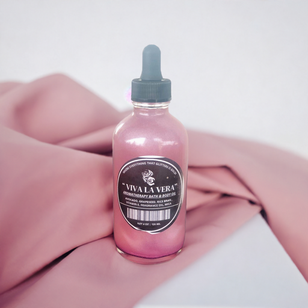 “Viva La Vera” Glitter & Glow Body Oil