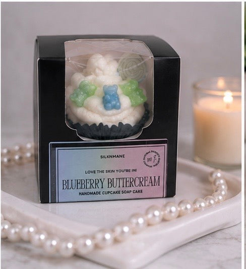 "BlueBerry ButterCream" Soap Cake