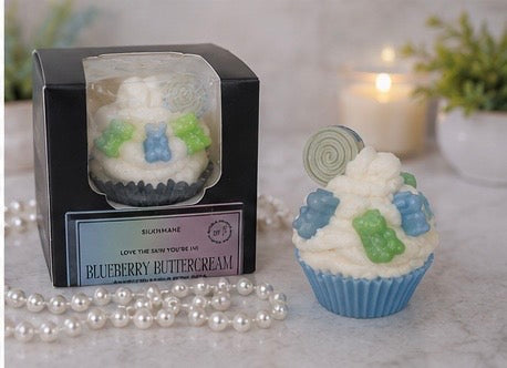 "BlueBerry ButterCream" Soap Cake