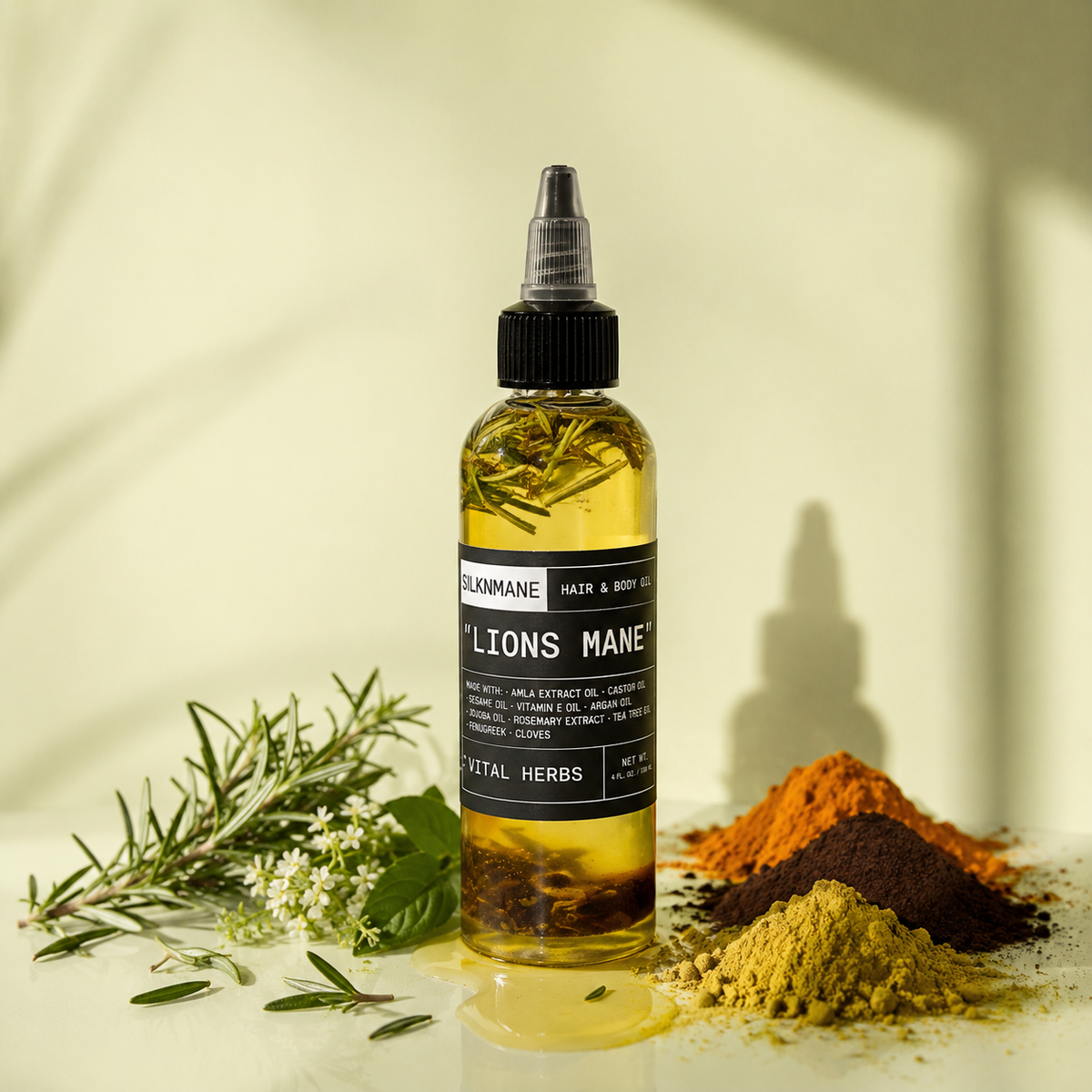 "Lion's Mane" Hair & Beard Growth Oil (WHATNOT)