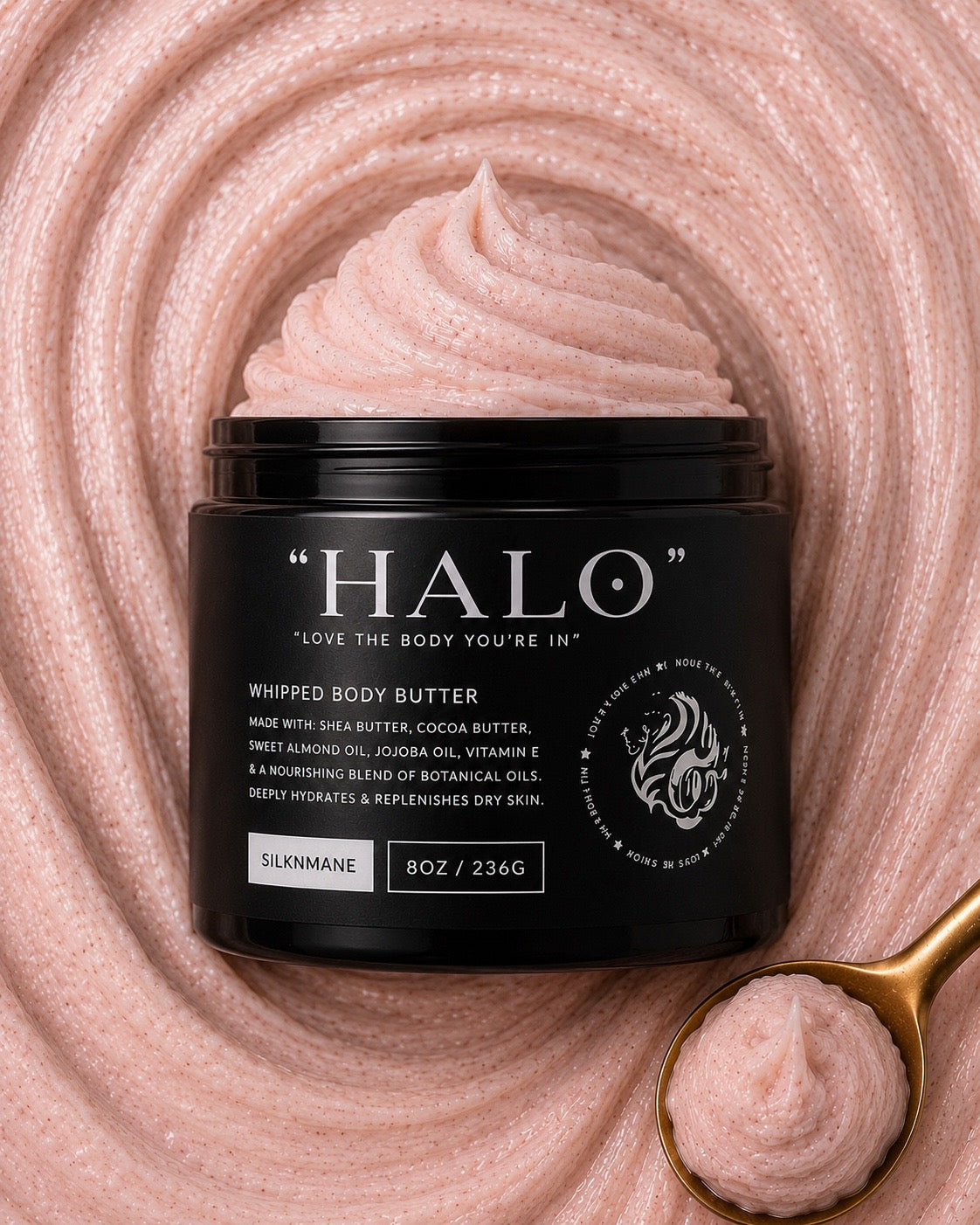 “Halo” Healing Body Butter For Dry Skin by Silknmane