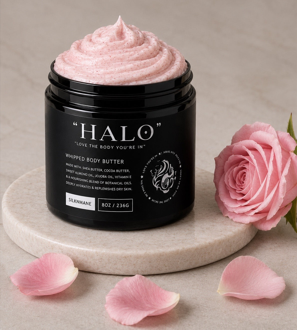 “Halo” Healing Body Butter For Dry Skin by Silknmane