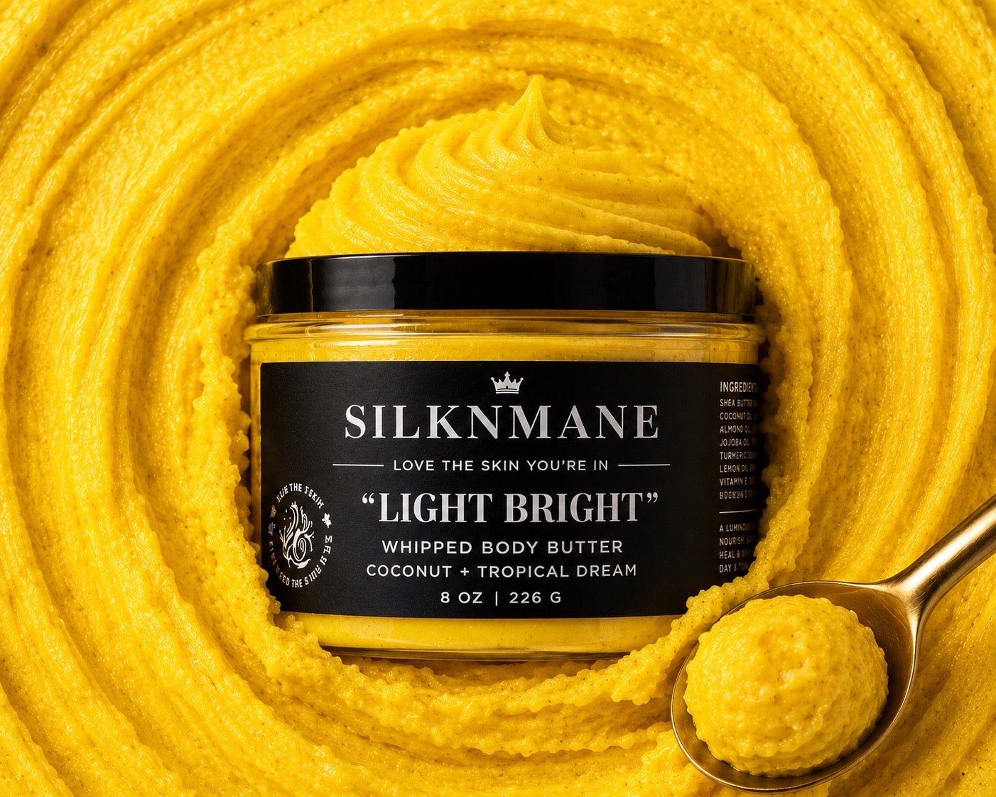 “Light Bright” Golden Glow Brightening Butter