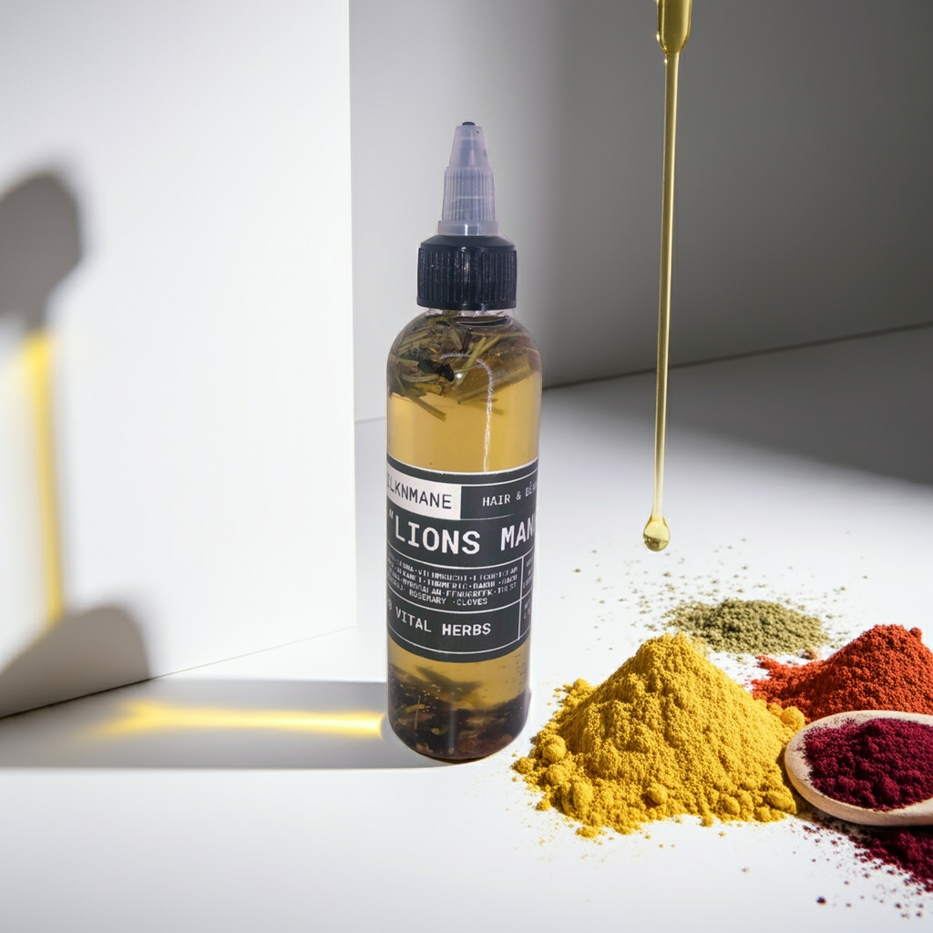 "Lion's Mane" Hair & Beard Growth Oil