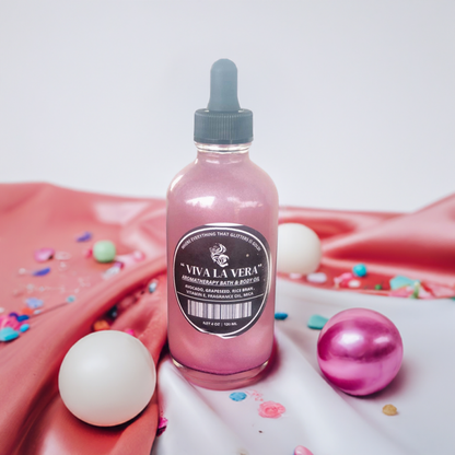 “Viva La Vera” Glitter & Glow Body Oil